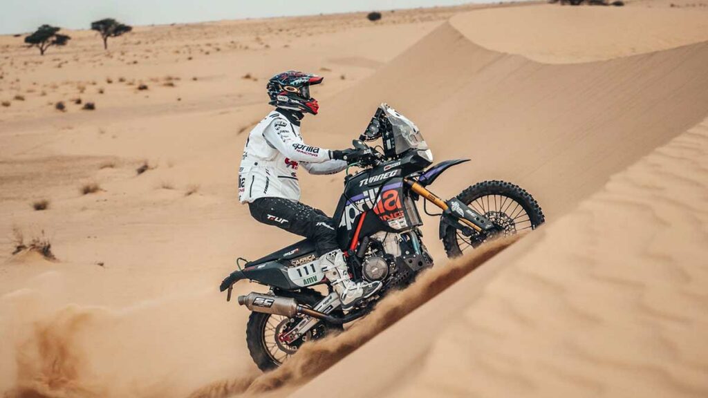 La Aprilia Tuareg domina en el desierto 12 Aprilia Tuareg vence Africa Eco Race 2024