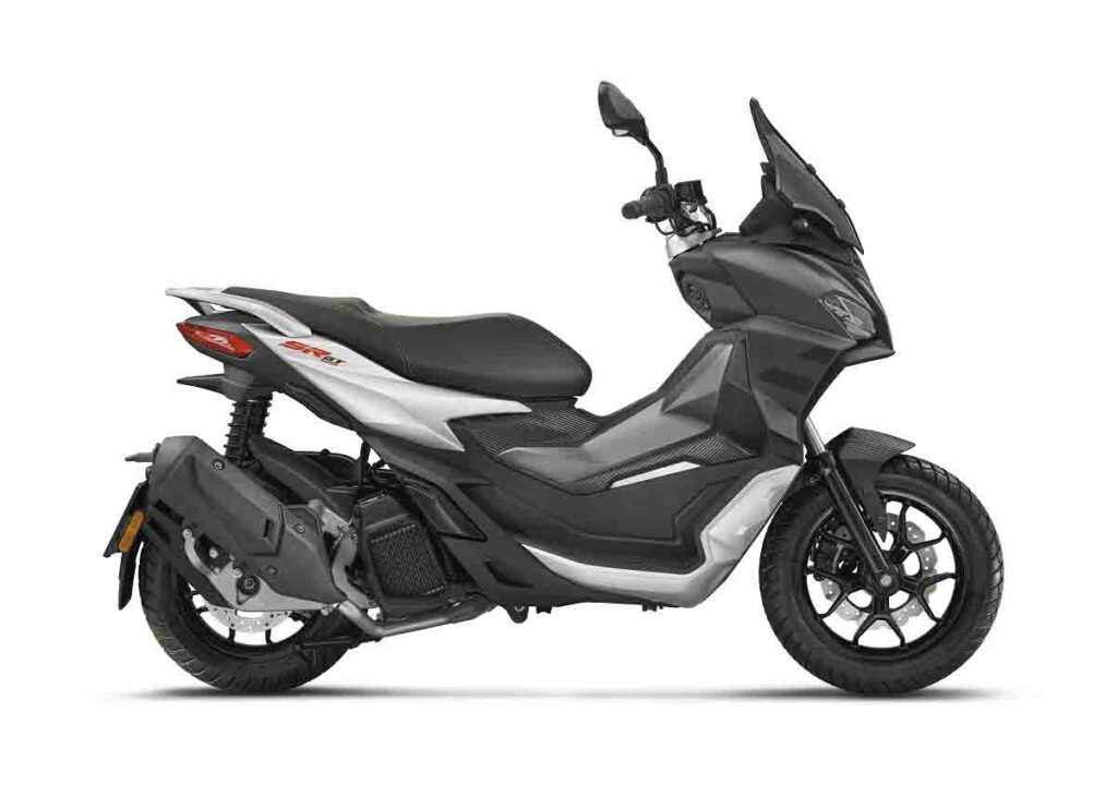 Aprilia SR GT 125, blanco, gris