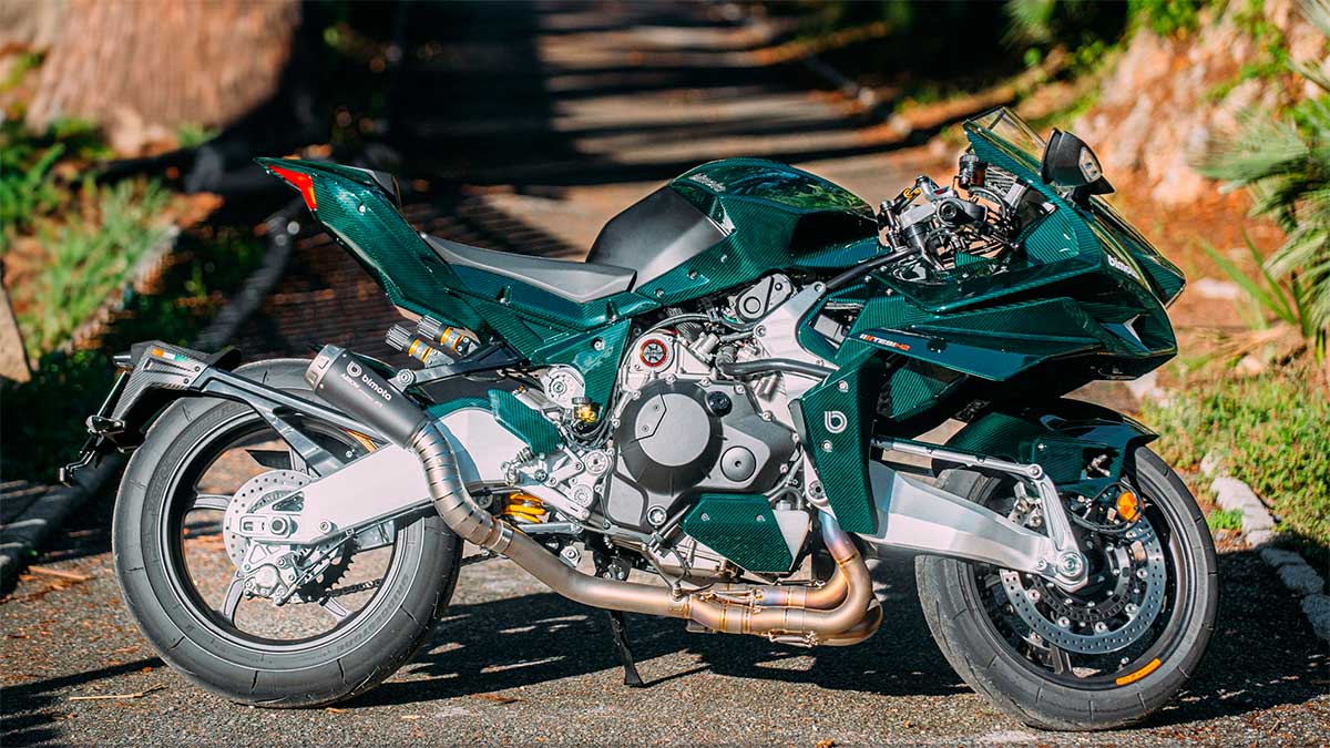A subasta una de las superbike de Bimota más espectaculares y exclusivas