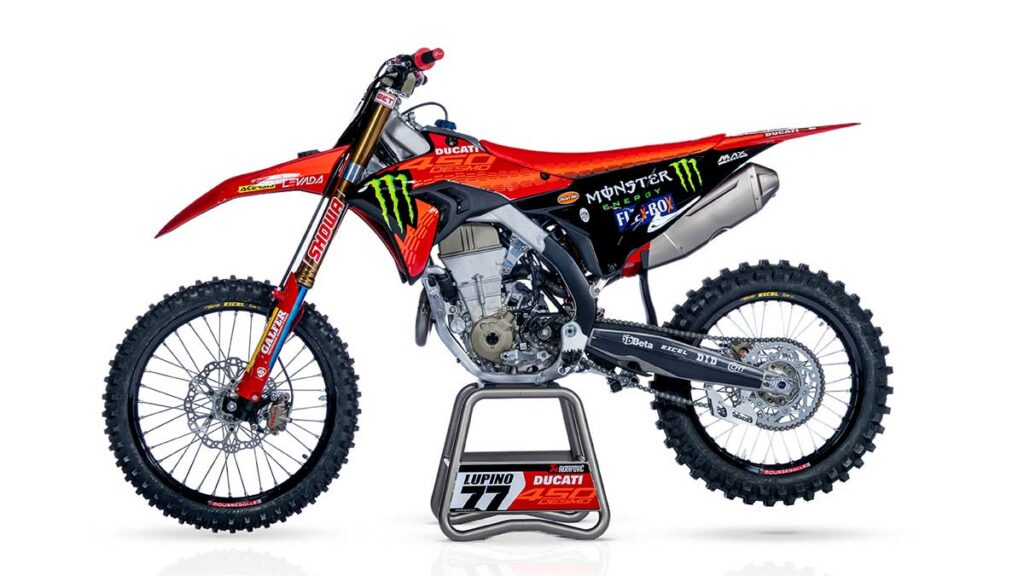 Ducati anuncia su equipo oficial de motocross y su moto, la Desmo450 MX 12 Ducati Desmo450 MX 2024