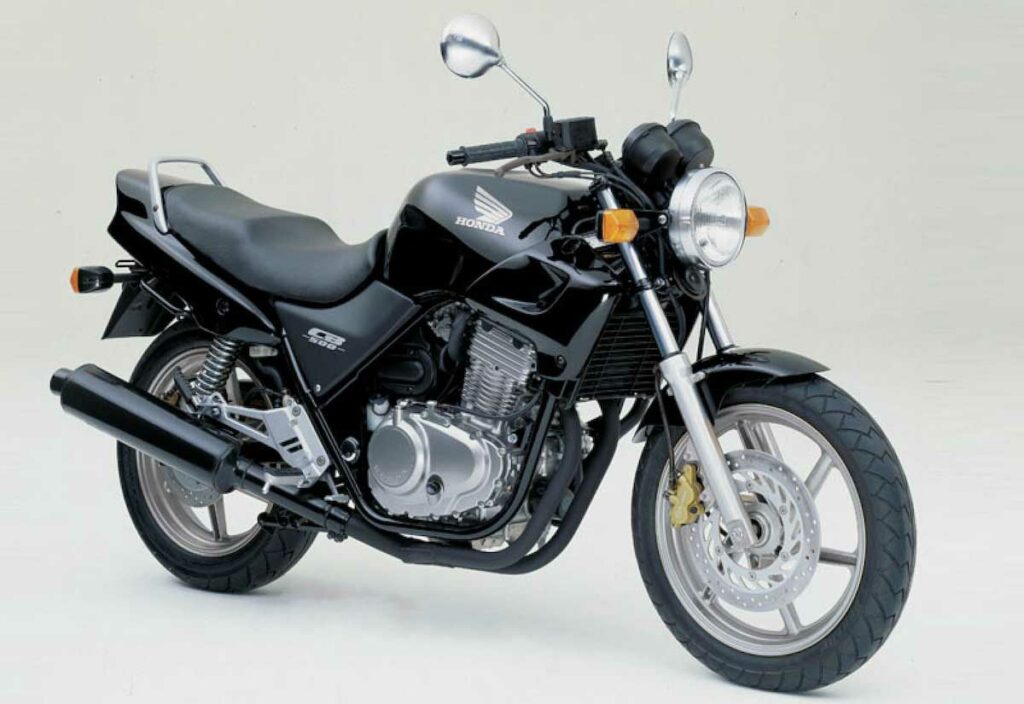 Honda CB 500, negro