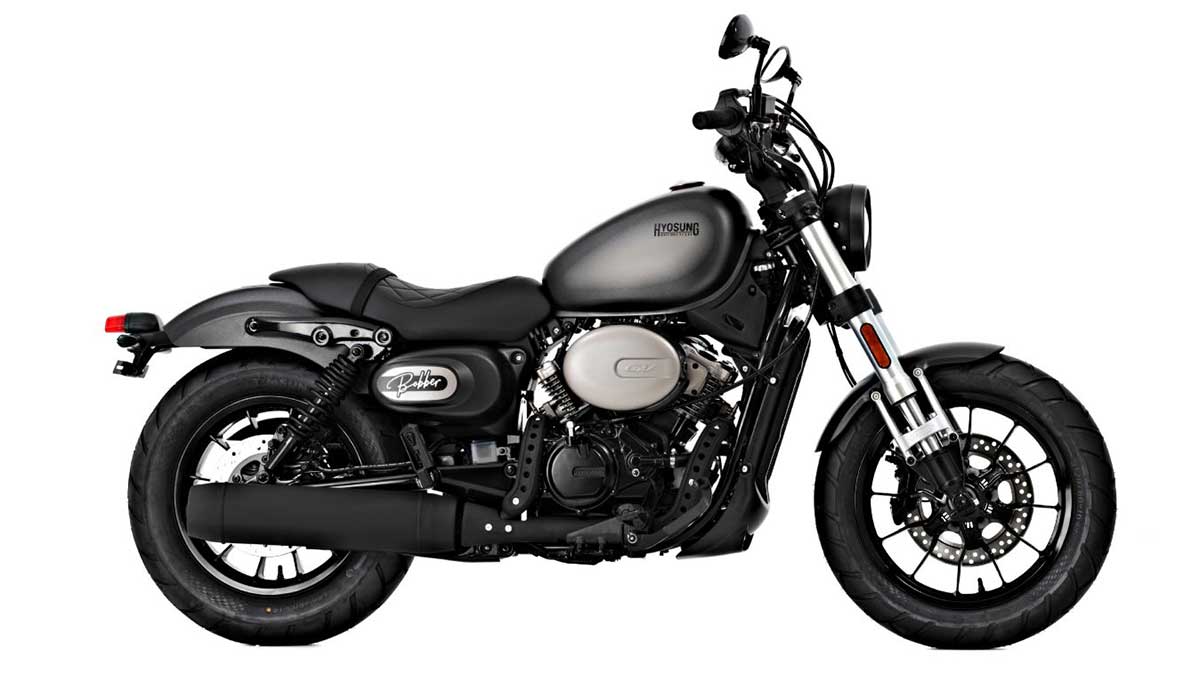La nueva moto custom para el carnet de coche B Hyosung Bobber GV125S Evo está en oferta y se estrena regalando 1 Hyosung Bobber GV125S Evo 2024