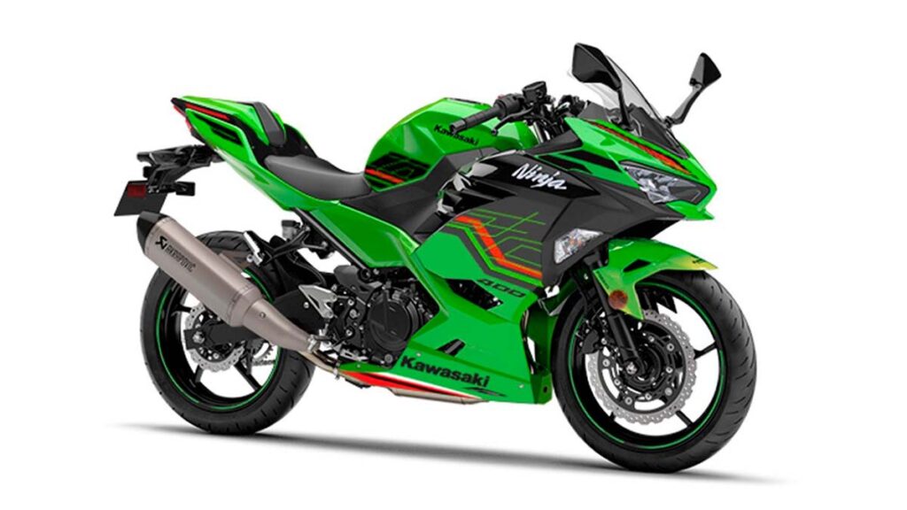 Kawasaki Ninja 400 SE Performance, verde, negro