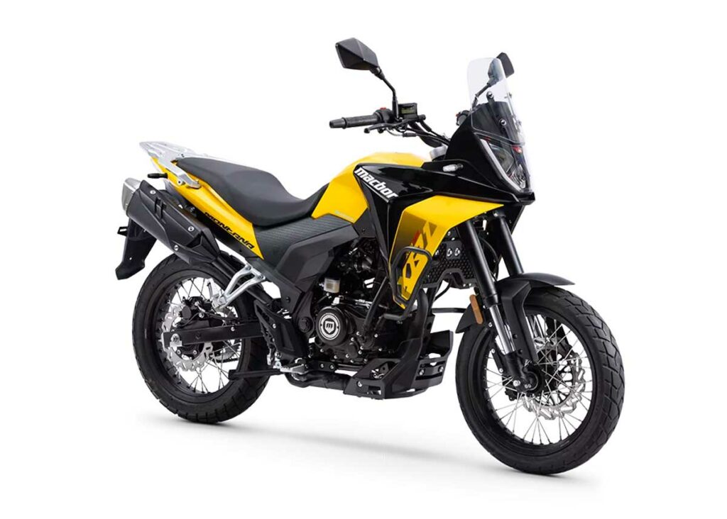Las 8 motos trail 125 con mejor oferta en enero de 2024 13 Macbor Montana XR1 125, amarilla