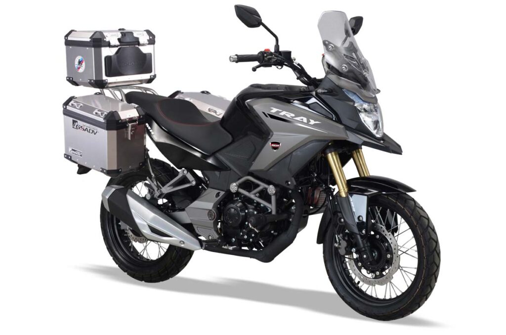 Las 8 motos trail 125 con mejor oferta en enero de 2024 16 MH 125 Tray Touring 125, gris