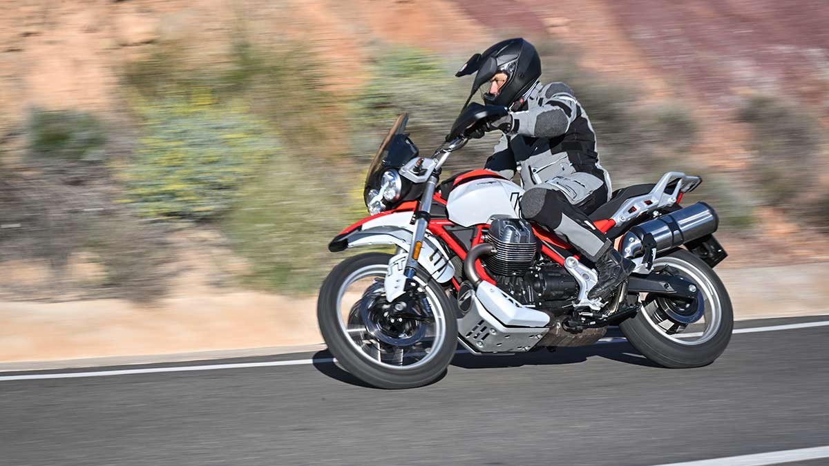 La moto trail para el carnet A2 de Moto Guzzi se revoluciona en 2024
