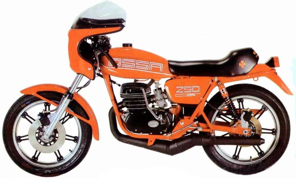 Las motos clásicas y "old school" que puedes conducir con el carnet A2 15 OSSA Copa 250 F3