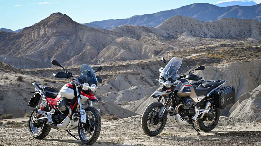 La moto trail para el carnet A2 de Moto Guzzi se revoluciona en 2024 10 V 85 Travel86