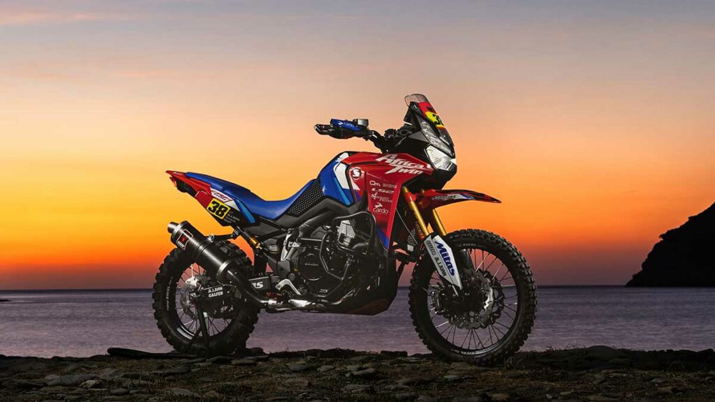 La nueva Africa Twin de Kirian Mirabet rinde homenaje a la victoria de Honda en el Dakar 10 Honda Africa Twin Mirabet 2024