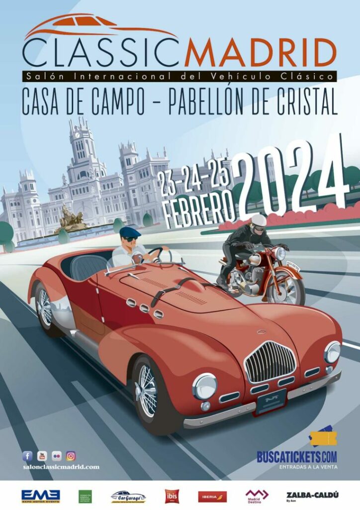 La moto tendrá más presencia en el Salón ClassicMadrid 2024 10 Cartel ClassicMadrid 2024