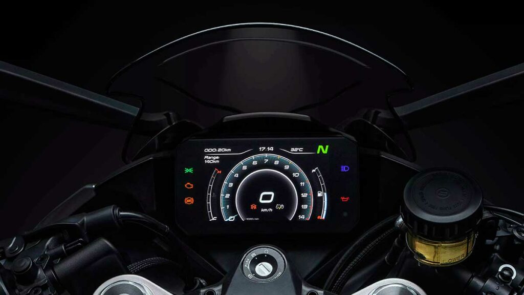 La CFMOTO 450SR se vuelve más radical con su variante S 13 CFMOTO 450SR S 2024