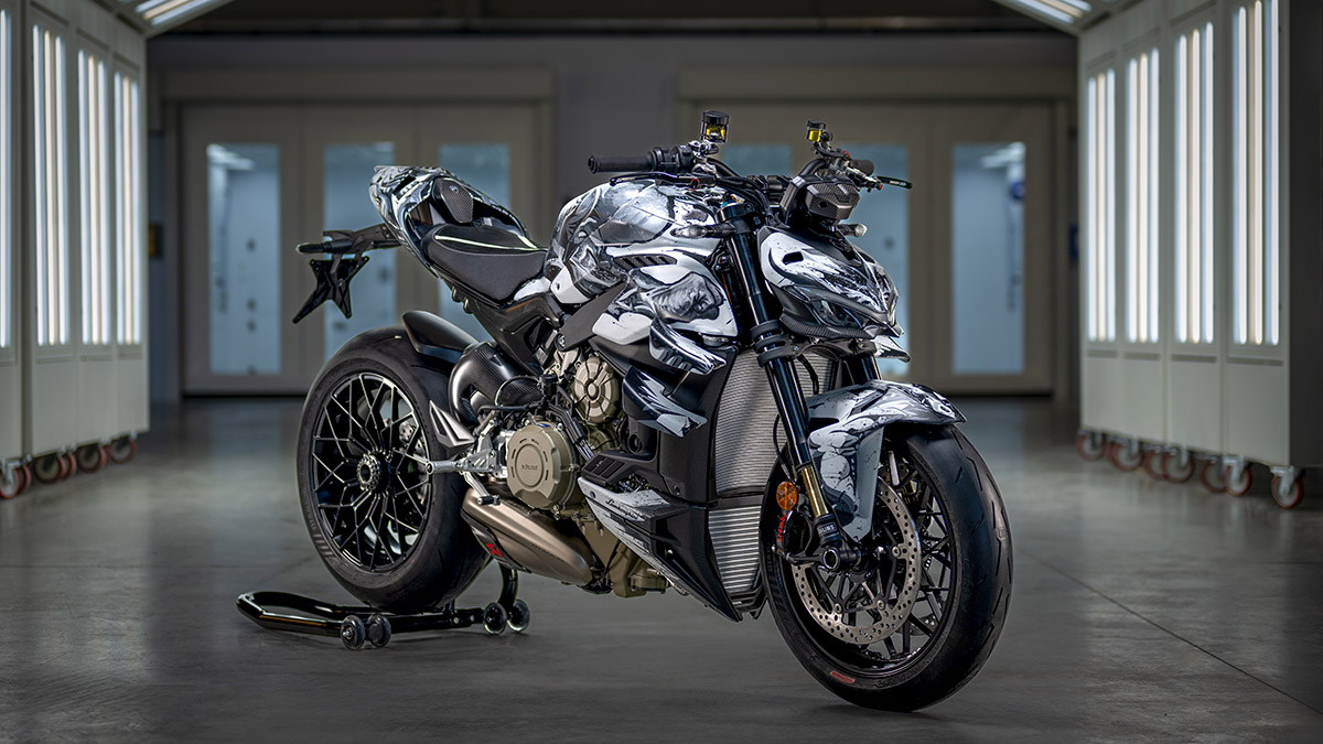Fotos de la Ducati Streetfighter V4 Minotauro 8 Ducati Streetfighter V4 Lamborghini Speciale Clienti Minotauro