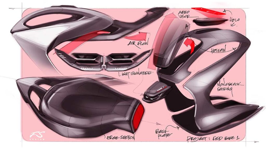 Lo último de Frank Stephenson Design es un prototipo ultrafuturista impulsado por hidrógeno 12 Prototipo FSD 59