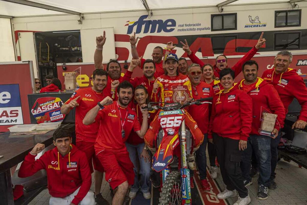 Jorge Prado arrasa en la cita española de MXGP 2024 13 Gran Premo de España WMX 2024