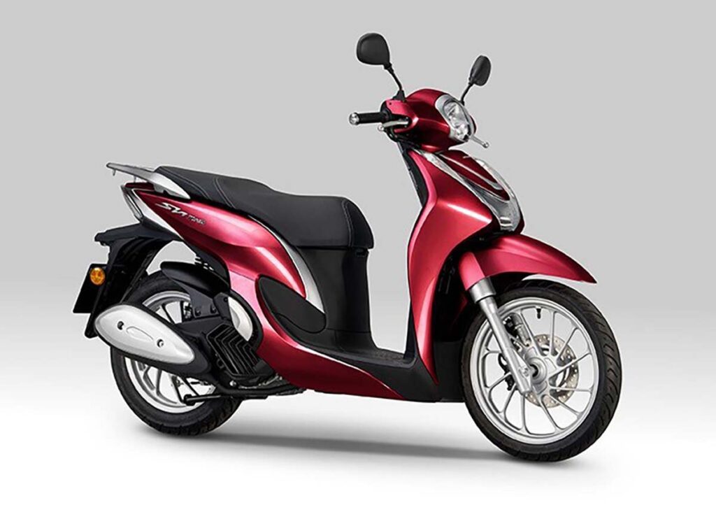 Honda SH Mode 125i, rojo