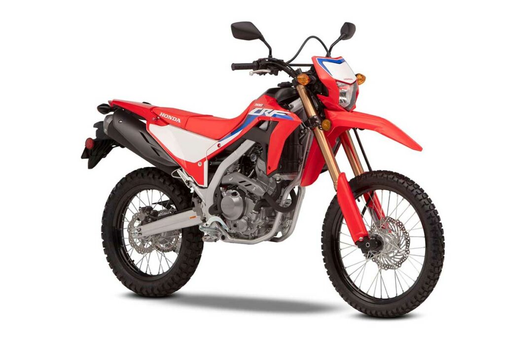 7 motos trail perfectas si eres principiante con el carnet A2 13 Honda CRF300L, rojo