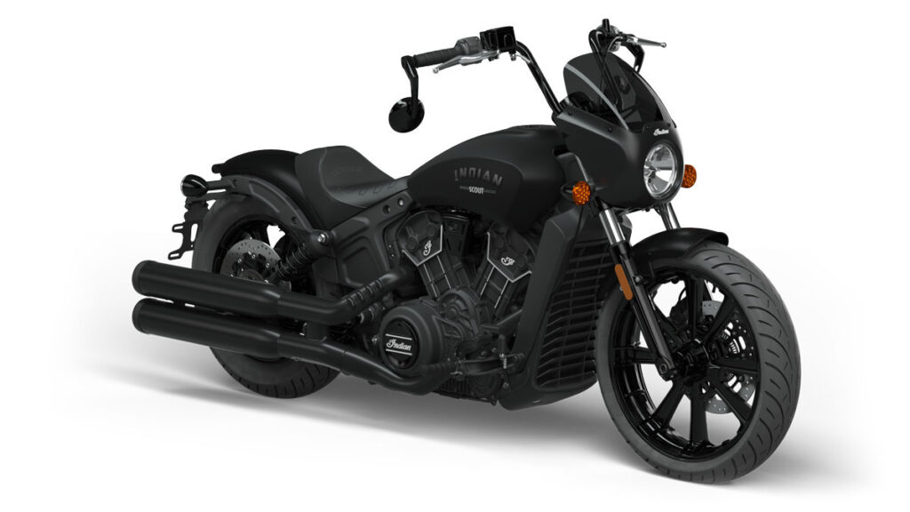 5 motos custom espectaculares que puedes conducir con el carnet A2 11 Indian Scout Rogue