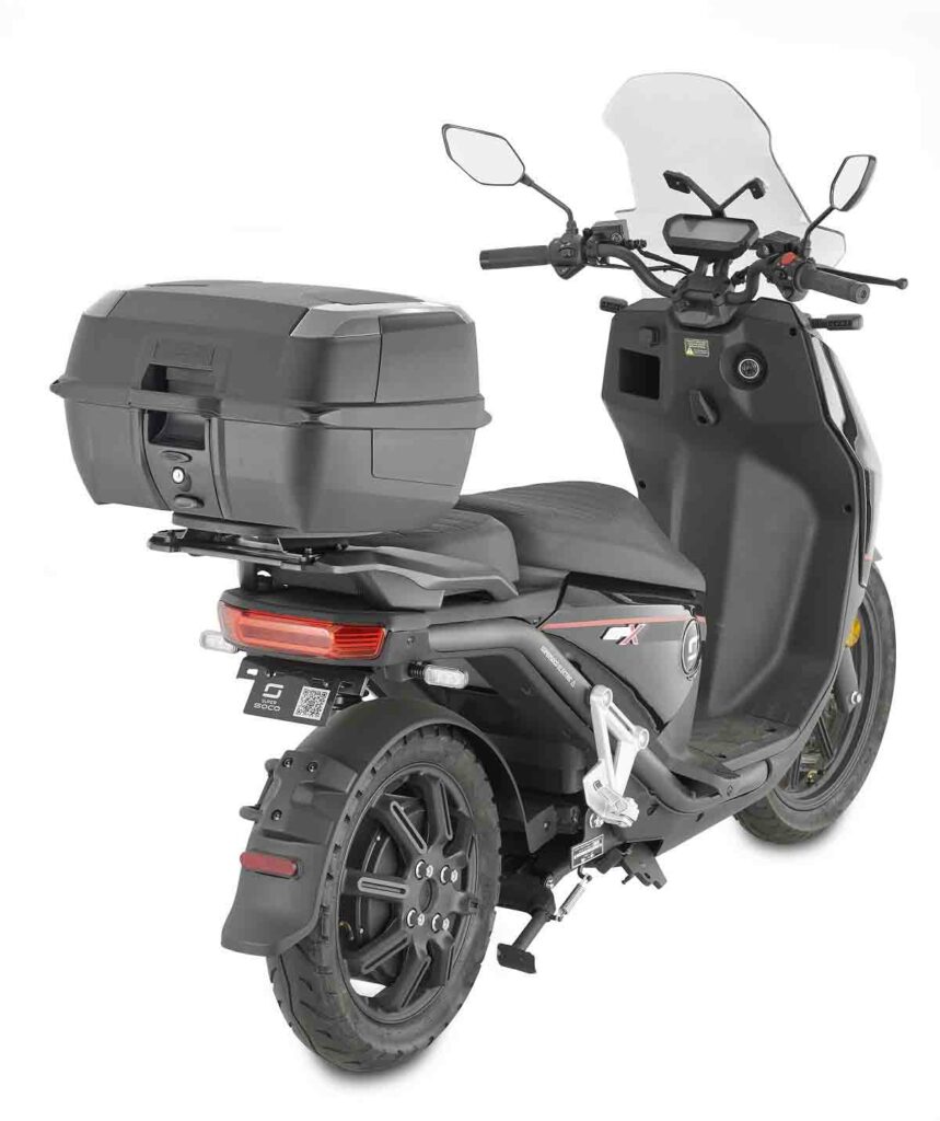 Baúl top case Kappa K45N para moto o scooter