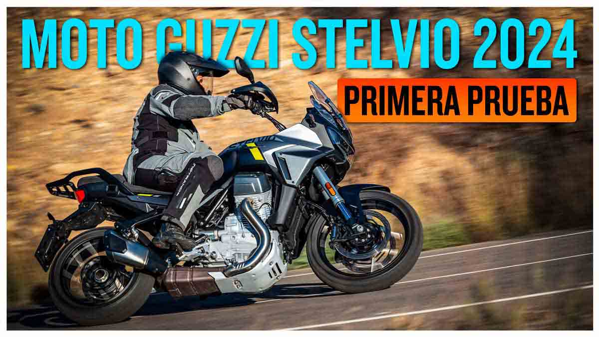 Moto Guzzi Stelvio 2024, vídeo prueba