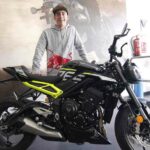 Pedro Acosta y su Triumph Street Triple 765 RS