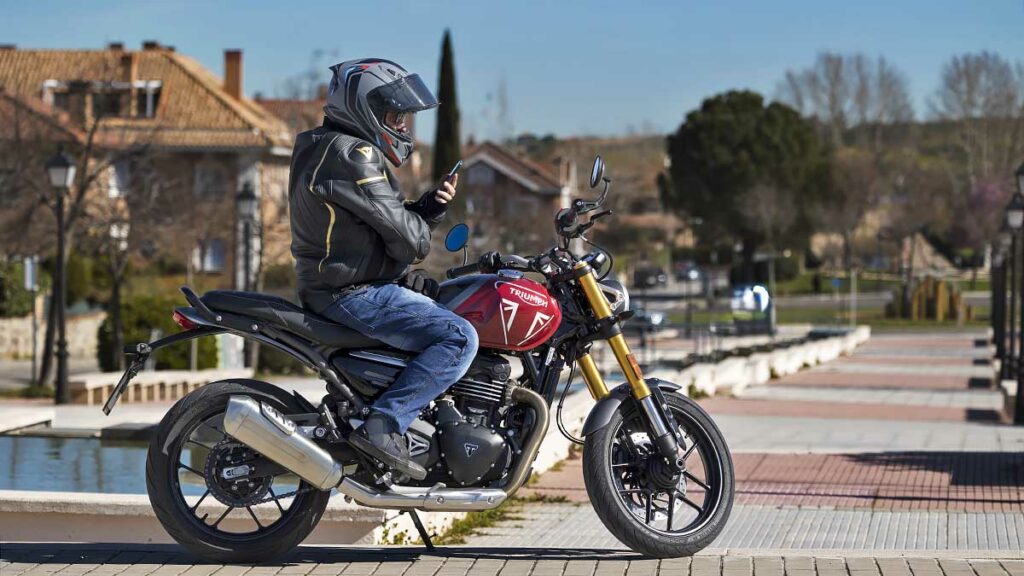 Fotos de la prueba de la Triumph Speed 400