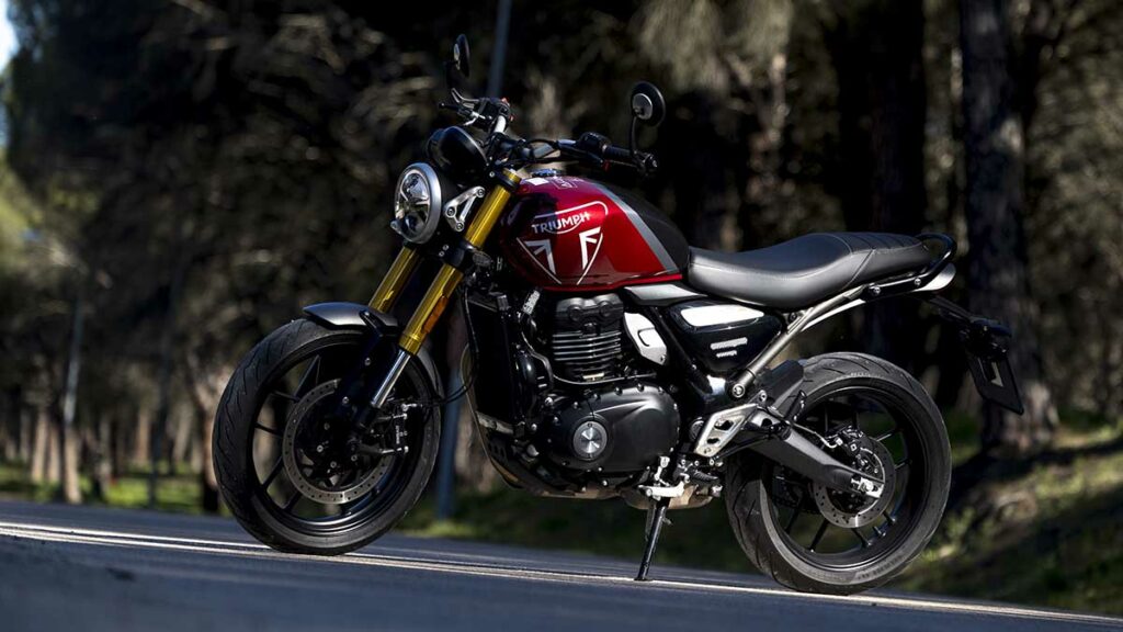 Fotos de la prueba de la Triumph Speed 400