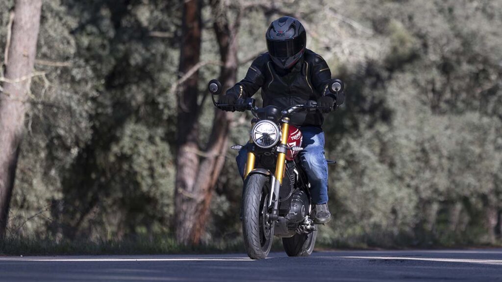 Fotos de la prueba de la Triumph Speed 400