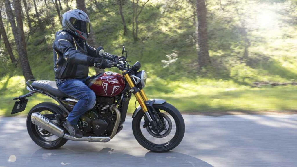 Fotos de la prueba de la Triumph Speed 400