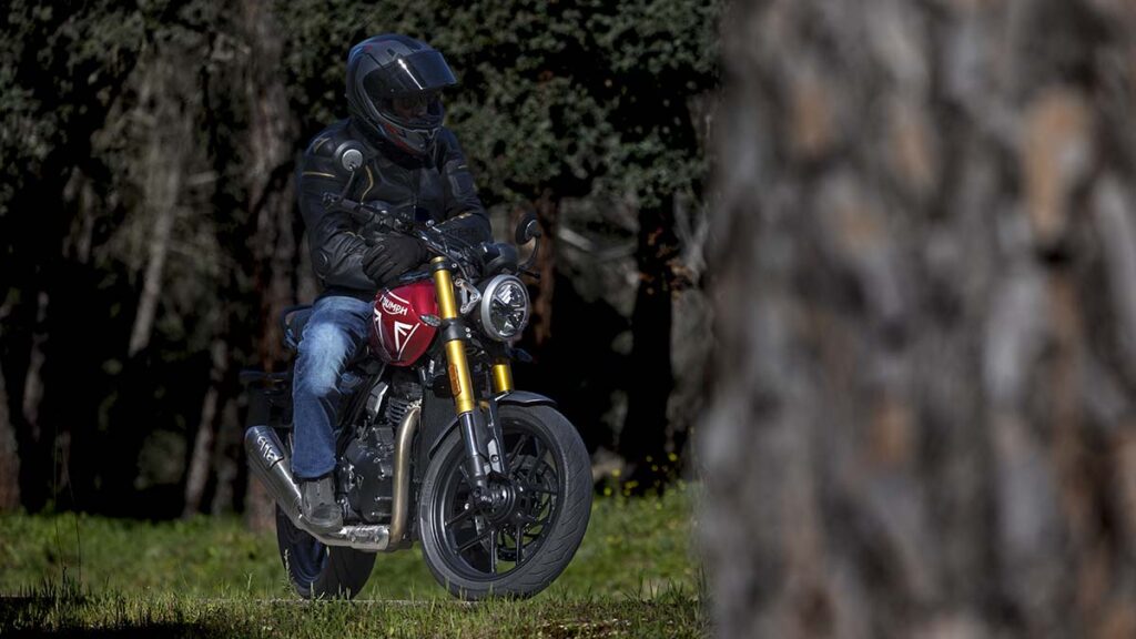 Fotos de la prueba de la Triumph Speed 400