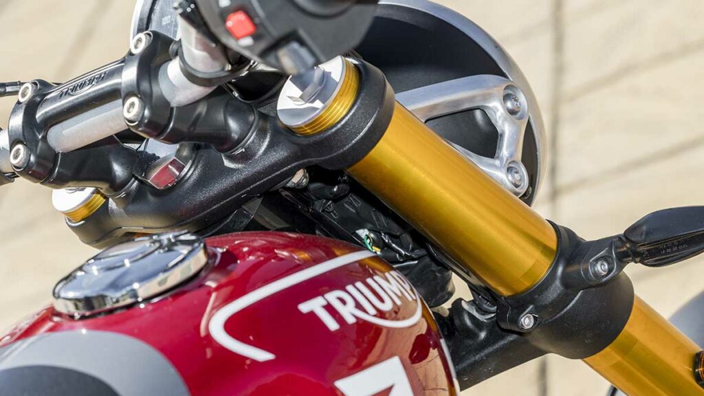 Fotos de la prueba de la Triumph Speed 400