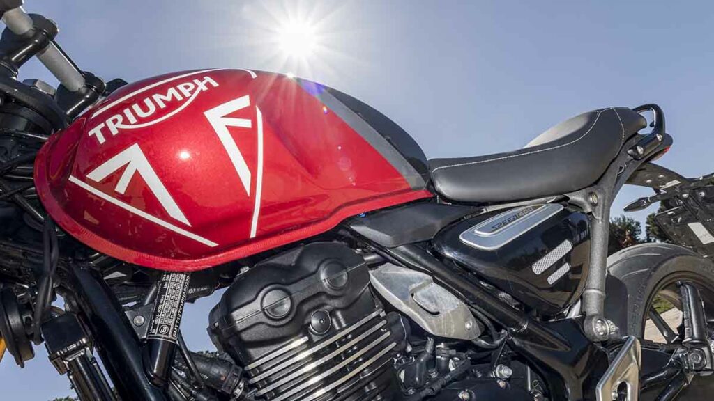 Fotos de la prueba de la Triumph Speed 400