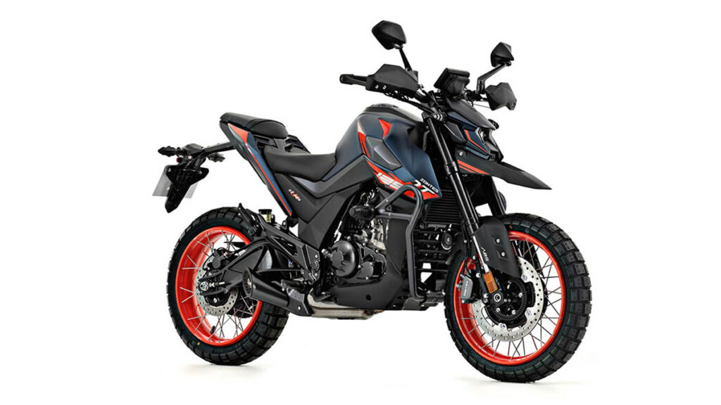 7 motos trail de 125 cc para el carnet A1 con un ofertón en marzo de 2024 17 Zontes U1-125 LCD, negro, naranja
