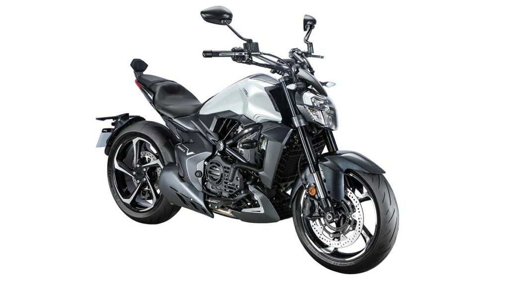 Este es el precio de la Royal Enfield Shotgun 650 y las motos naked rivales más cercanas 17 Zontes V350, gris