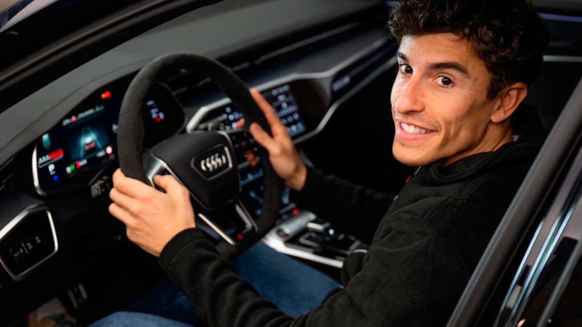 Ventajas de estar con Ducati: los hermanos Márquez ya disfrutan de sus nuevos Audi 1 Audi Marc Márquez