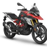 BMW G 310 GS, rojo, negro