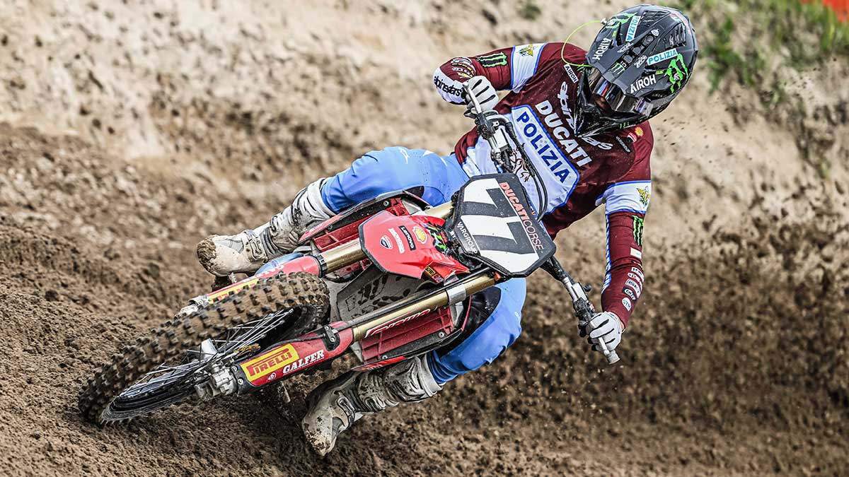 Debut soñado para la Ducati Desmo450 MX