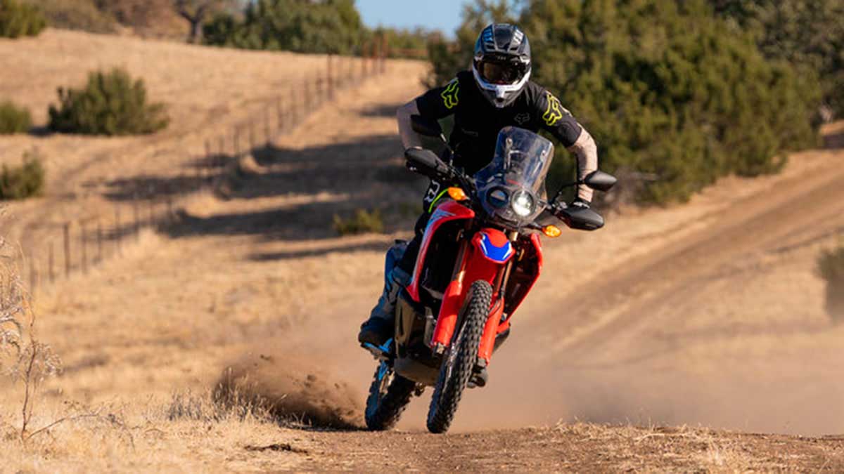 Honda CRF300 Rally, acción trail