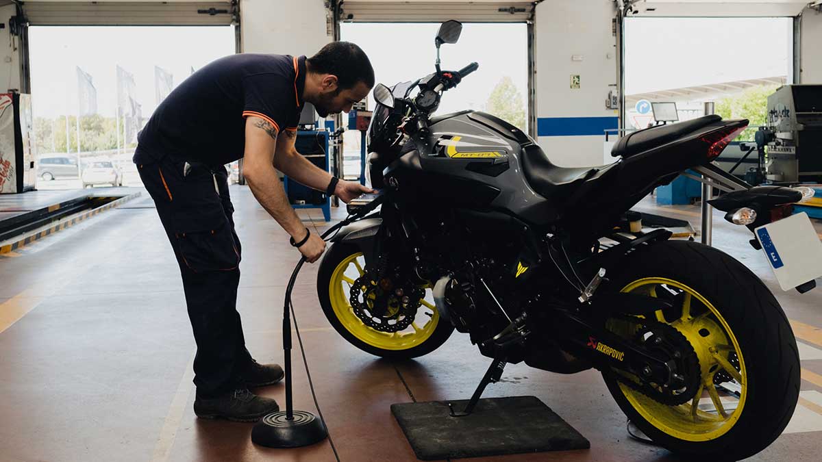 Fotos de la ITV en motocicletas