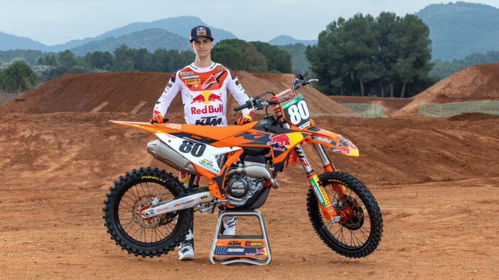 KTM lanza una exclusiva edición especial de la 250 SX-F para celebrar el título de MX2 3 KTM 250 SX-F Adamo Edition
