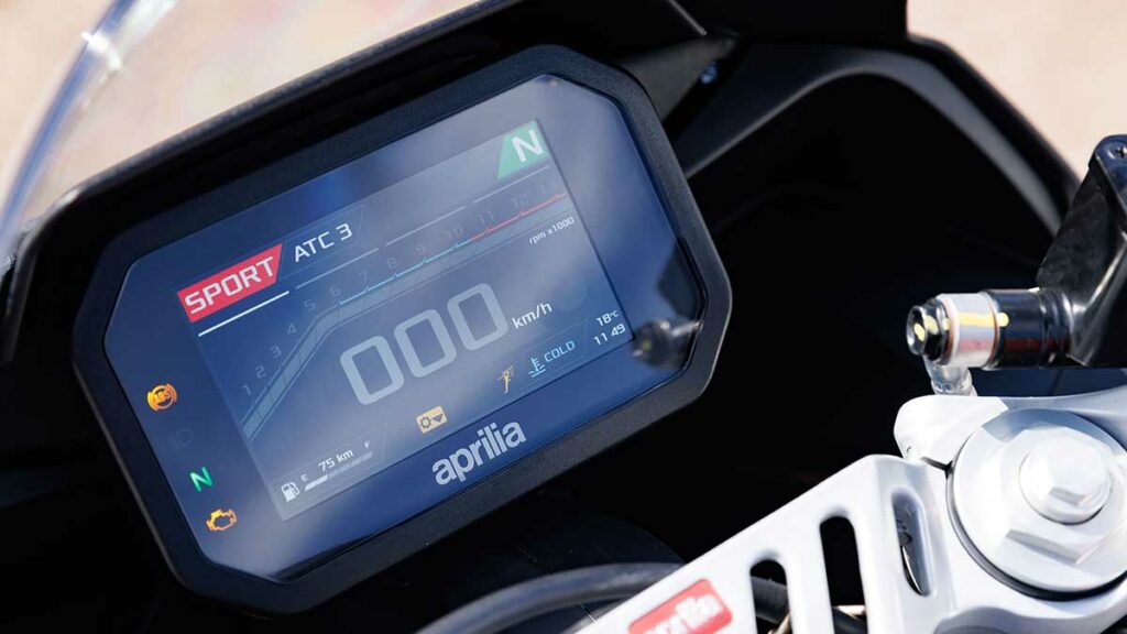 Prueba Aprilia RS 457