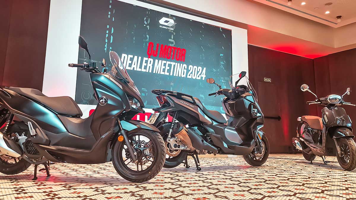 QJ Motor gama scooter 2024