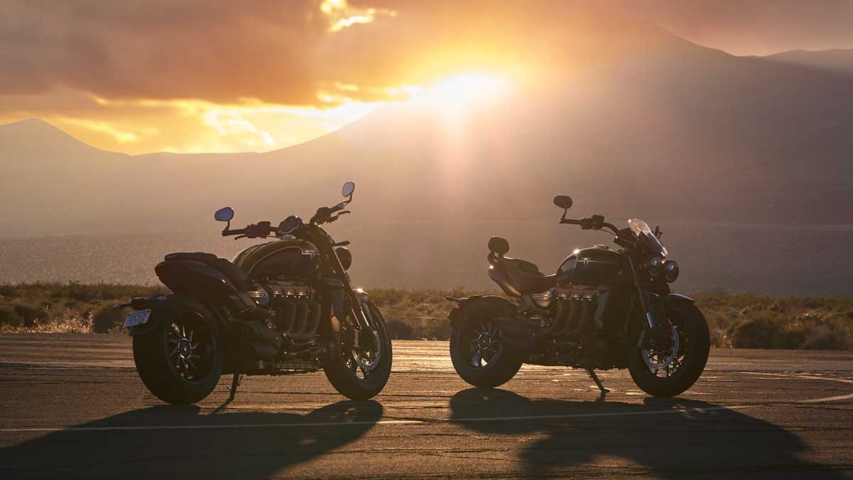 La nueva Triumph Rocket 3 Storm llega con un notable aumento de potencia para ser la reina de las power cruiser