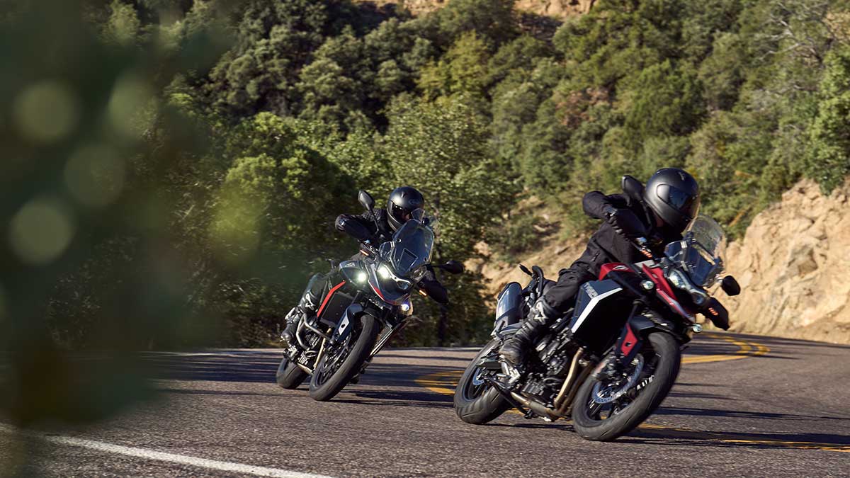 Fotos del Triumph Tiger Tour 2024