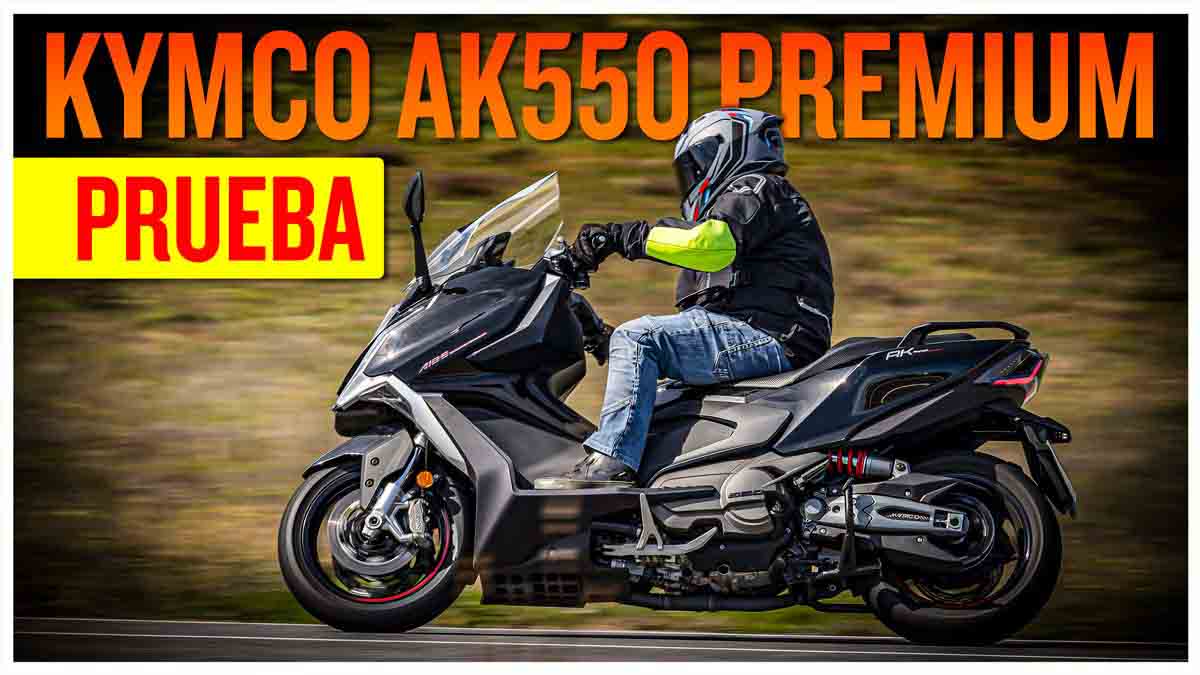 (Vídeo) Prueba del scooter KYMCO AK 550 Premium
