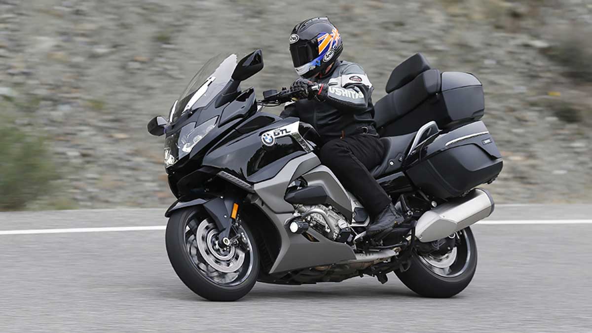 BMW K 1600 GTL, acción apertura