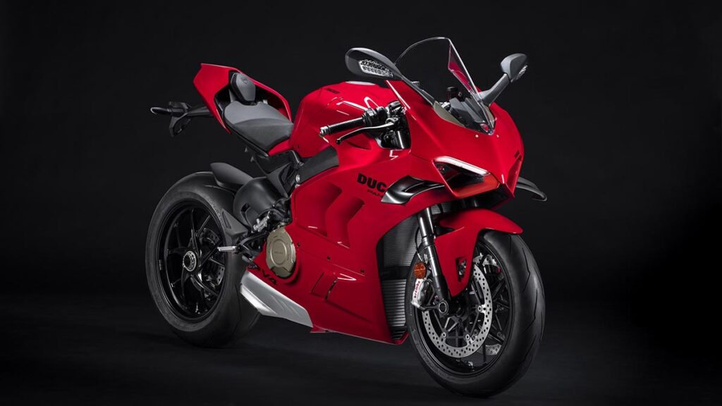 Ducati Panigale V4, rojo