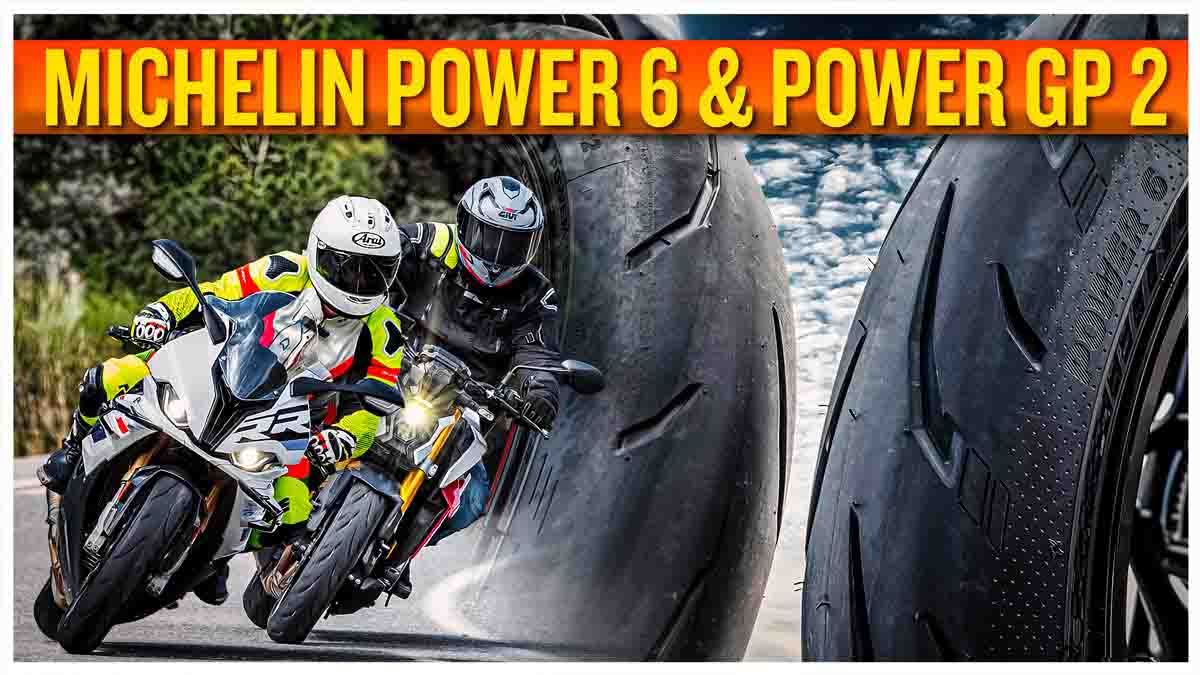 (Vídeo) Encuentra el mejor aliado para tu moto entre los neumáticos Michelin Power 6 y Michelin Power GP2