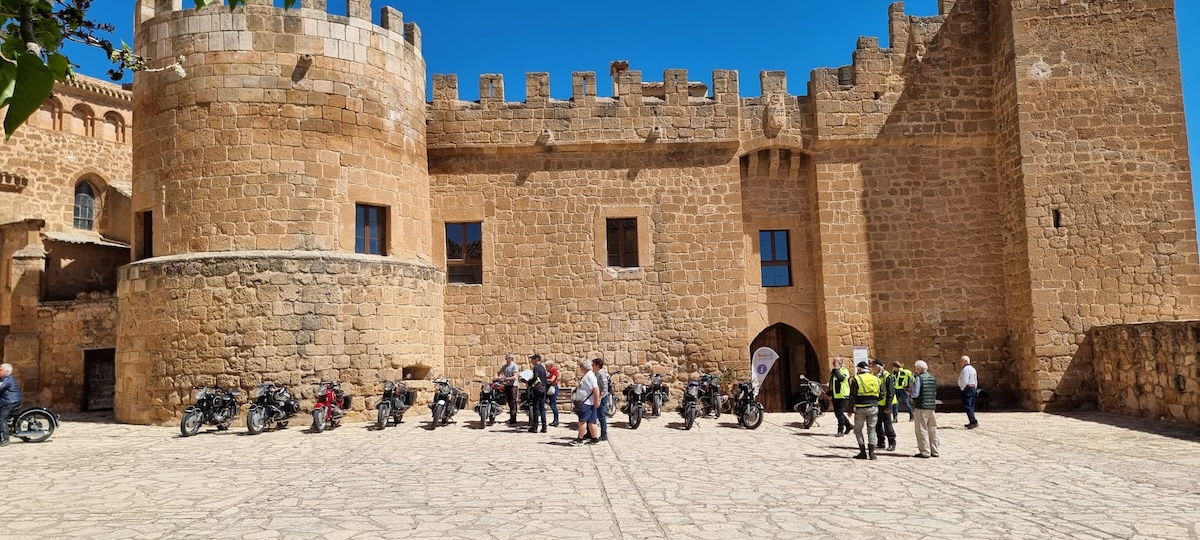 La ruta turística en moto Castillos de Soria con BMW de tambor, 12 y 13 de abril 2024
