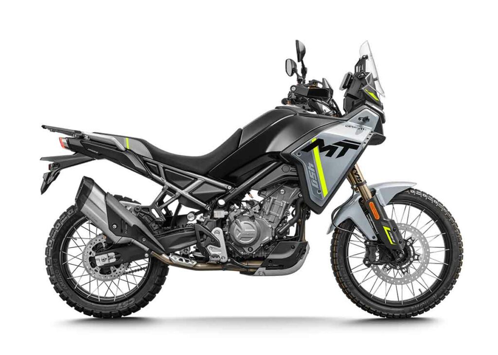 Motos trail para el carnet A2: estos son los precios y las rivales de la Royal Enfield Himalayan 450 27 CFMOTO 450 MT