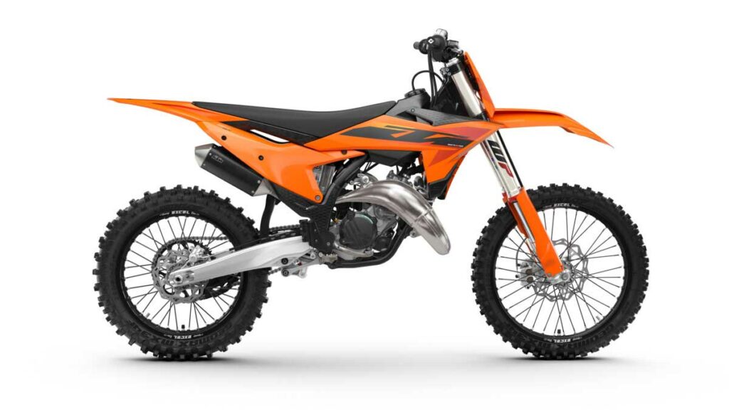 Gama KTM de motocross 2025